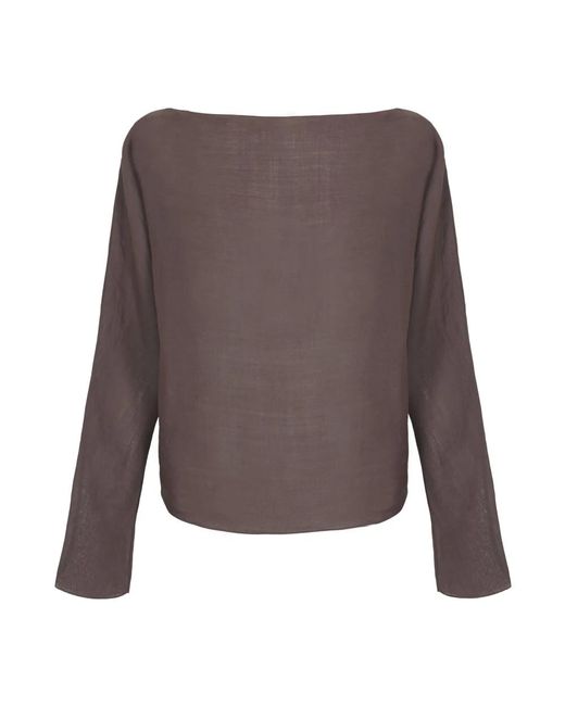 Blouses Cortana de color Brown