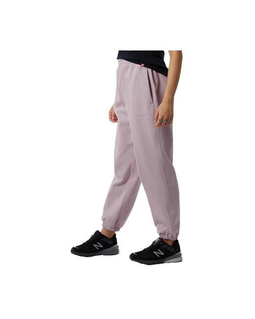 New Balance Purple Sweatpants