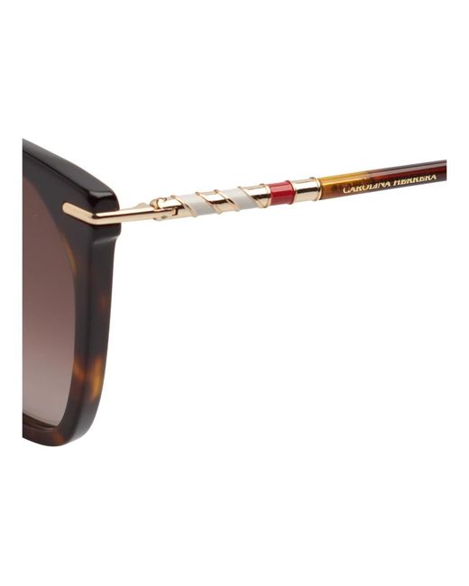 Carolina Herrera Brown Sunglasses