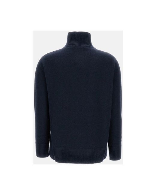 Max Mara Blue Cashmere Knitwear