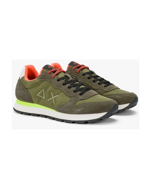 Sun 68 Gray Sneakers for men