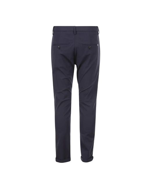 Dondup Blue Suit Trousers for men