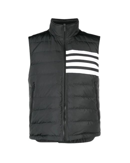 Thom Browne Black Vests for men