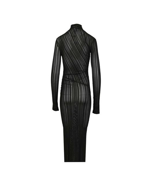 Midi Dresses Amazuìn en coloris Black