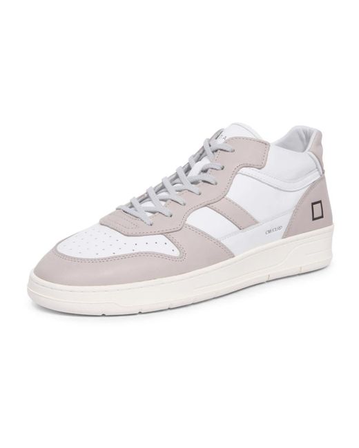 Date Schoenen ,Wit ,Court 2.0 Mid Sneakers in het White voor heren