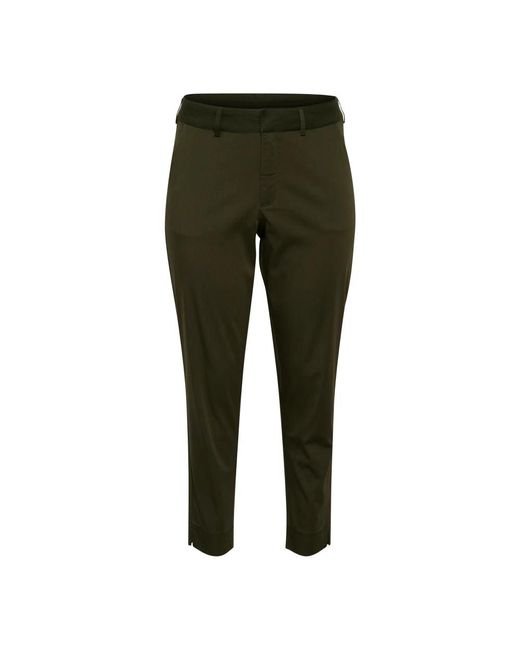 Chinos di Kaffe in Green