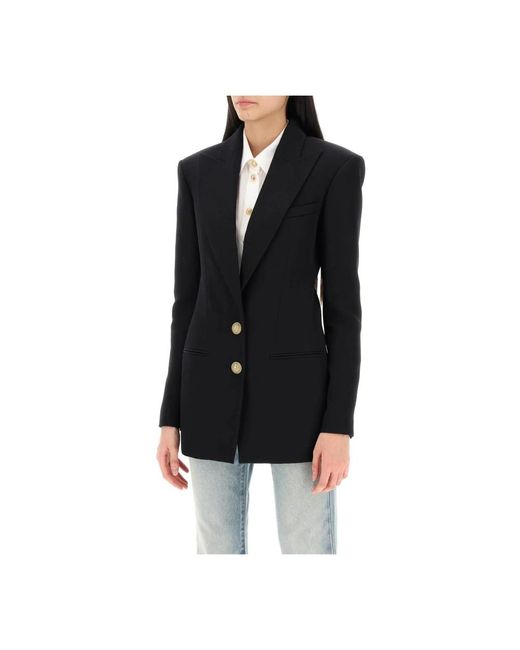Jackets > blazers Balmain en coloris Black