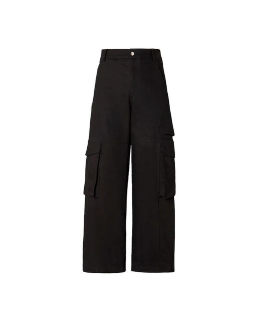 Pantaloni cargo streetwear di Gcds in Black da Uomo