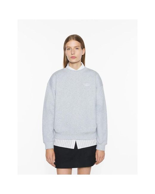 Maison Kitsuné Gray Sweatshirts