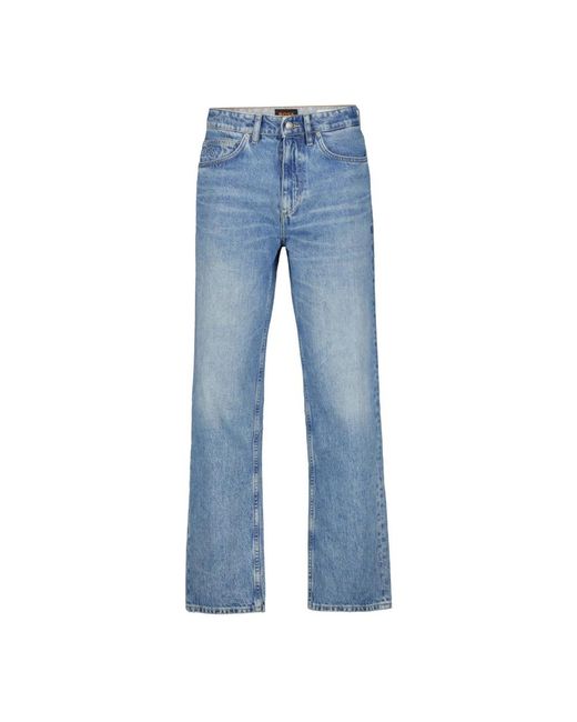 HUGO Rechte Jeans in het Blue voor heren