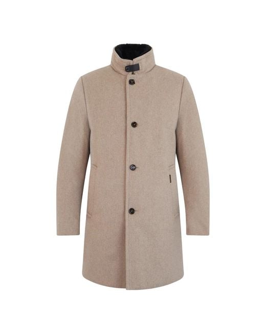Moorer Natural Single-Breasted Coats for men