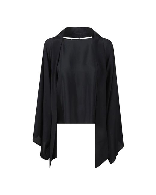 FEDERICA TOSI Black Blouses
