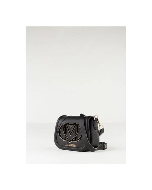 Cross Body Bags di Love Moschino in Black
