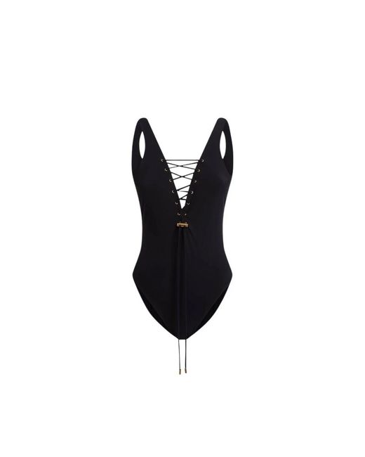 One-Piece Moschino de color Black
