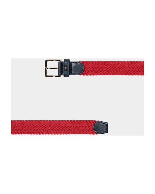 Belts di Paul & Shark in Red da Uomo
