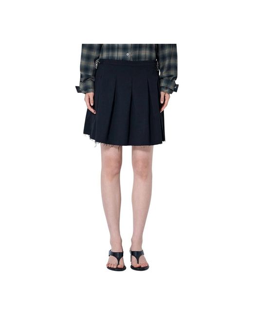 Our Legacy Blue Short Skirts