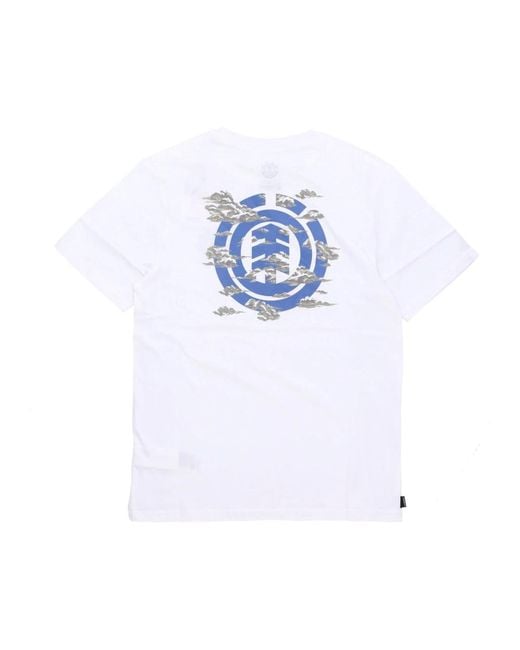 Element White T-Shirts for men