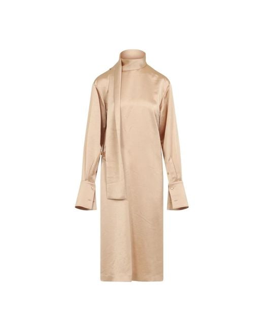 Carven Natural Midi Dresses