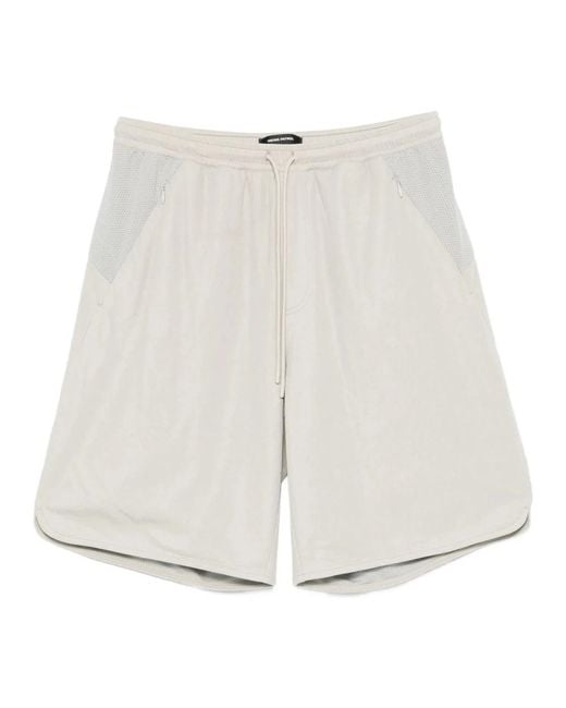 Hiking Patrol White Casual Shorts for men