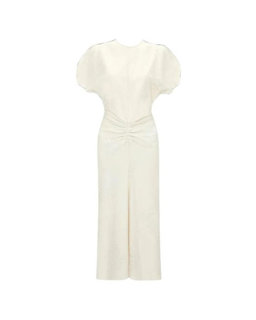 Dresses > day dresses > midi dresses Victoria Beckham en coloris White