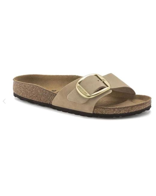 Birkenstock Brown Sliders
