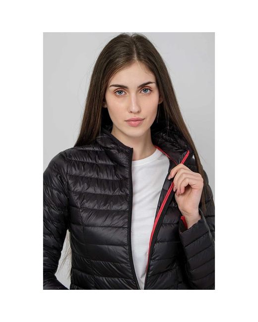 J.O.T.T Jassen ,Zwart ,Leer Cloe Down Jacket in het Black