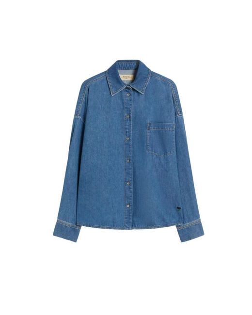 Weekend by Maxmara Blue Denim Shirts