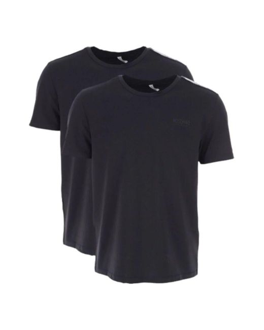 Moschino Baumwoll-Stretch T-Shirt 2Er Pack Schwarz in Black für Herren