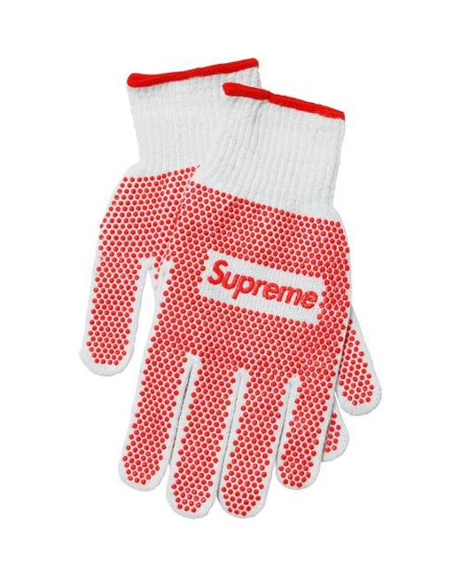 Supreme Red Gloves