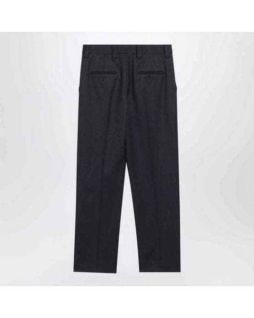 Prada Broeken ,Grijs ,Antraciet Regular Broek in het Blue