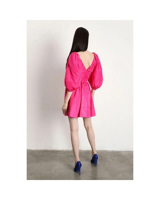 Imperial Pink Short Dresses