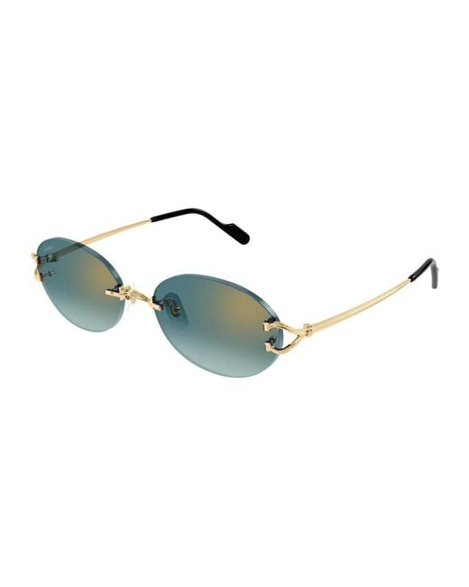 Cartier Green Sunglasses