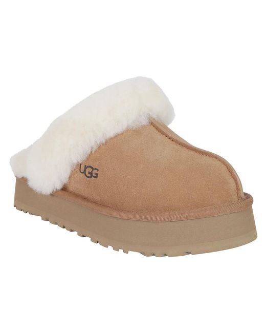 Slippers Ugg de color Natural