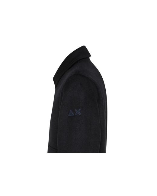 Sun 68 S45110 Overshirt in het Black voor heren