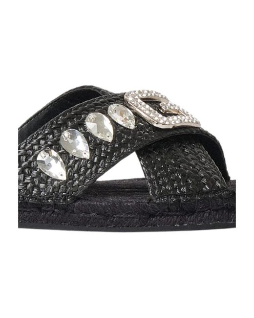 Gaelle Paris Black Sliders