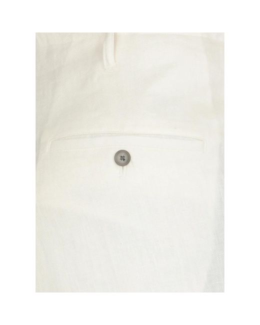 Trousers > cropped trousers Yohji Yamamoto pour homme en coloris White