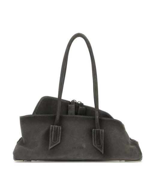 The Attico Black Shoulder Bags
