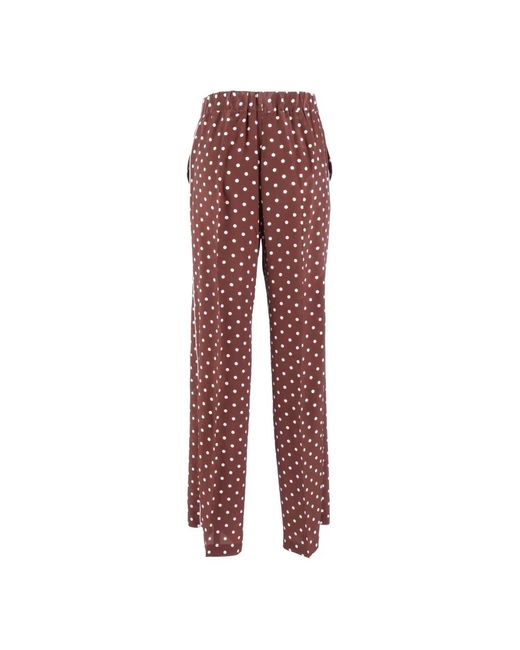 P.A.R.O.S.H. Red Wide Trousers
