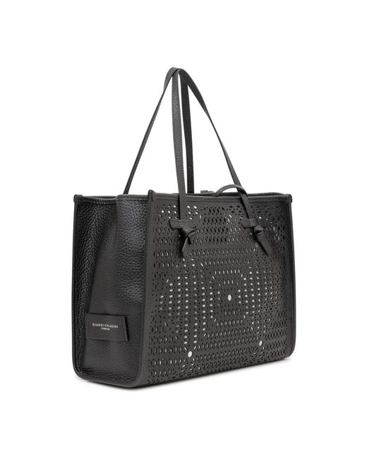 Gianni Chiarini Black Tote Bags