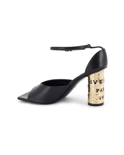 Givenchy Black High Heel Sandals