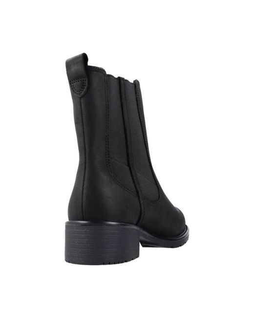 Chelsea Boots Clarks de color Black