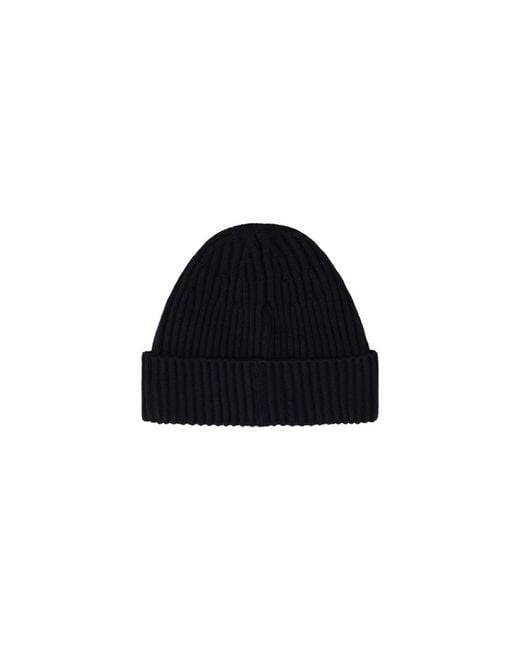 Beanies di Stone Island in Black da Uomo
