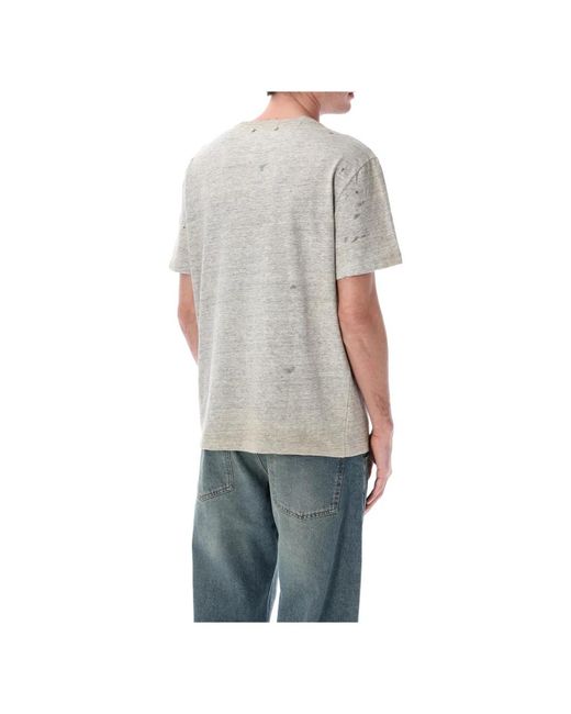Golden Goose Deluxe Brand Gray T-Shirts for men