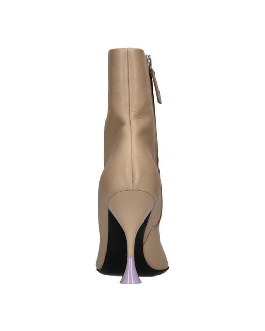 3Juin Brown Heeled Boots