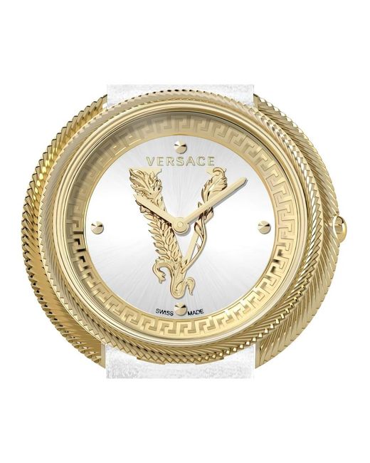 Versace Thea 38Mm in het Metallic