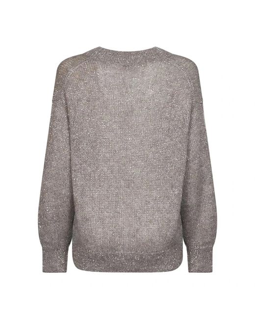 Brunello Cucinelli Truien in het Gray