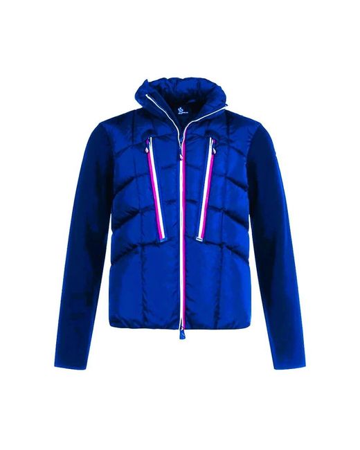 Moncler Gepolsterte Steppjacken Für Herren in Blue für Herren