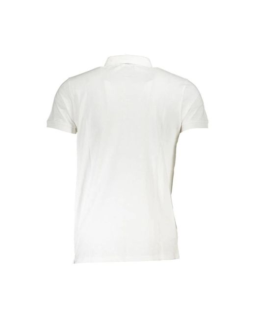 Roberto Cavalli White Polo Shirts for men