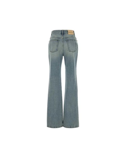 McQueen Blue Flare Jeans