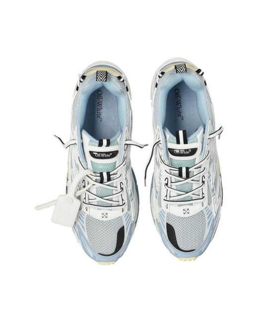 Off-White c/o Virgil Abloh Blue 'Ow Be Right Back' Sports Shoes for men